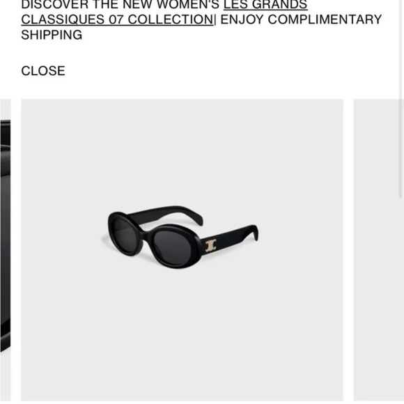 Celine Triomphe Sunglasses - Picture 7 of 7